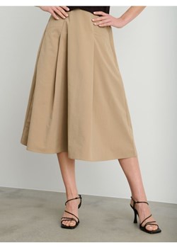 Sinsay - Spódnica midi - beżowy ze sklepu Sinsay w kategorii Spódnice - zdjęcie 184904076