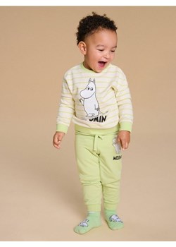 Sinsay - Bluza w paski The Moomins - kremowy ze sklepu Sinsay w kategorii Odzież dla niemowląt - zdjęcie 184904119