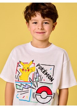 Sinsay - Koszulka Pokémon - biały ze sklepu Sinsay w kategorii T-shirty chłopięce - zdjęcie 184904126