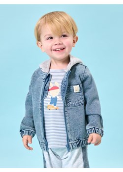 Sinsay - Koszulka z nadrukiem królika - błękitny - id: 170CK-05X - marki Sinsay - 184904199 Sinsay - Koszulka z nadrukiem królika - błękitny ze sklepu Sinsay w kategorii Kaftaniki i bluzki - zdjęcie 184904199