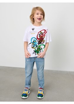 Sinsay - Koszulka Ninjago - biały ze sklepu Sinsay w kategorii T-shirty chłopięce - zdjęcie 184904275