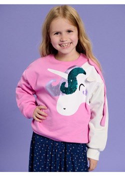 Sinsay - Bluza - różowy ze sklepu Sinsay w kategorii Bluzy dziewczęce - zdjęcie 184904419