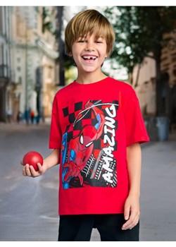 Sinsay - Koszulka Spider-Man - czerwony ze sklepu Sinsay w kategorii T-shirty chłopięce - zdjęcie 184904425
