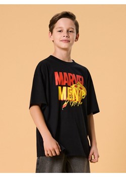 Sinsay - Koszulka z nadrukiem na plecach Marvel - czarny ze sklepu Sinsay w kategorii T-shirty chłopięce - zdjęcie 184904745