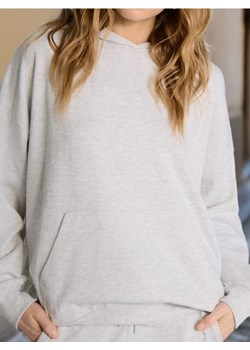 Sinsay - Bluza hoodie z kieszenią - szary ze sklepu Sinsay w kategorii Bluzy damskie - zdjęcie 184904968