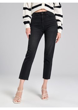 Sinsay - Jeansy mom fit - czarny ze sklepu Sinsay w kategorii Jeansy damskie - zdjęcie 184905016