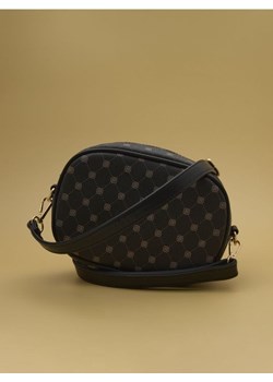 Sinsay - Torebka z imitacji skóry w monogram - czarny ze sklepu Sinsay w kategorii Listonoszki - zdjęcie 184905179