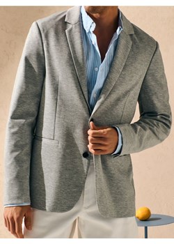 Sinsay - Marynarka slim fit - szary ze sklepu Sinsay w kategorii Marynarki męskie - zdjęcie 184905419