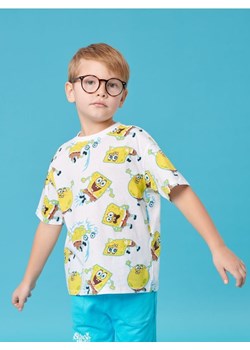 Sinsay - Koszulka SpongeBob - biały ze sklepu Sinsay w kategorii T-shirty chłopięce - zdjęcie 184905467