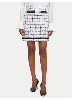 KARL LAGERFELD Spódnica mini A3W12019 Écru Regular Fit ze sklepu MODIVO w kategorii Spódnice - zdjęcie 184906009