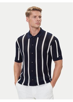 Tommy Hilfiger Koszula Vertical MW0MW41225 Granatowy Regular Fit ze sklepu MODIVO w kategorii Koszule męskie - zdjęcie 184906039