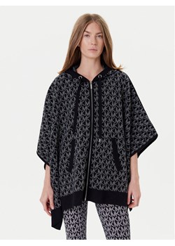 MICHAEL Michael Kors Ponczo MT561CCK87 Czarny Relaxed Fit ze sklepu MODIVO w kategorii Swetry damskie - zdjęcie 184906056