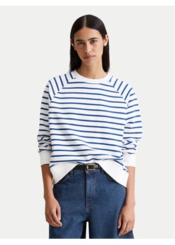 Marc O'Polo Denim Bluza 500 0006 574 Niebieski Oversize ze sklepu MODIVO w kategorii Bluzy damskie - zdjęcie 184906096