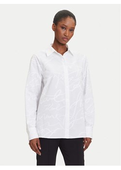 KARL LAGERFELD Koszula A3W11021 Biały Regular Fit ze sklepu MODIVO w kategorii Koszule damskie - zdjęcie 184906137