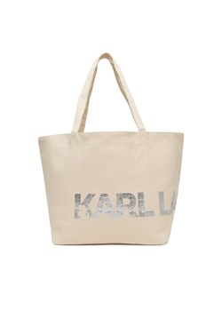 KARL LAGERFELD Torebka A1W50060 Beżowy ze sklepu MODIVO w kategorii Torby Shopper bag - zdjęcie 184906149