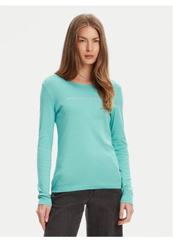United Colors Of Benetton Bluzka 3GA2E16G0 Zielony Regular Fit ze sklepu MODIVO w kategorii Bluzki damskie - zdjęcie 184906177