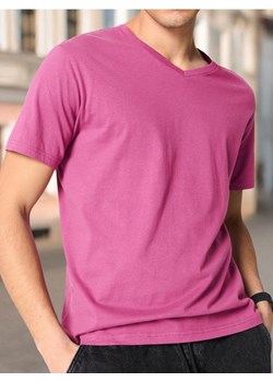Sinsay - Koszulka - różowy ze sklepu Sinsay w kategorii T-shirty męskie - zdjęcie 184915065