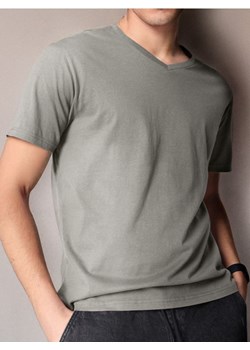 Sinsay - Koszulka - niebieski ze sklepu Sinsay w kategorii T-shirty męskie - zdjęcie 184915067