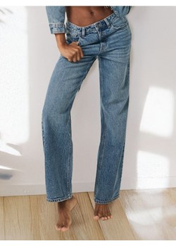 Sinsay - Jeansy wide leg - niebieski - id: 438CA-55J - marki Sinsay - 184915338 Sinsay - Jeansy wide leg - niebieski ze sklepu Sinsay w kategorii Jeansy damskie - zdjęcie 184915338