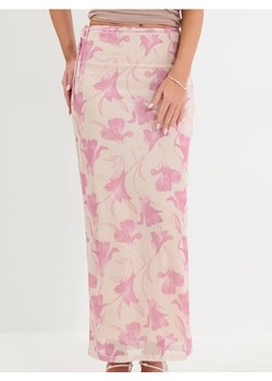 Sinsay - Dopasowana spódnica maxi w kwiaty - wielobarwny ze sklepu Sinsay w kategorii Spódnice - zdjęcie 184915369