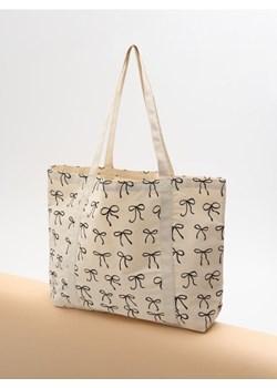 Sinsay - Torebka - kremowy ze sklepu Sinsay w kategorii Torby Shopper bag - zdjęcie 184915448
