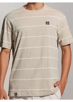 Sinsay - Koszulka w paski - beżowy ze sklepu Sinsay w kategorii T-shirty męskie - zdjęcie 184915659