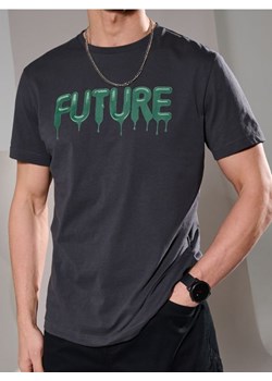 Sinsay - Koszulka - szary ze sklepu Sinsay w kategorii T-shirty męskie - zdjęcie 184915875