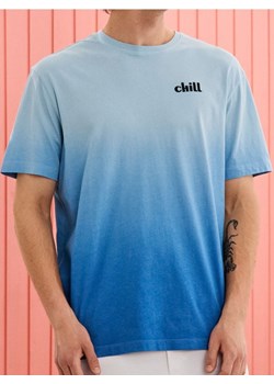 Sinsay - Koszulka ombre z nadrukiem na plecach - Inny ze sklepu Sinsay w kategorii T-shirty męskie - zdjęcie 184915966