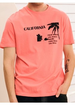 Sinsay - Koszulka - pomarańczowy ze sklepu Sinsay w kategorii T-shirty męskie - zdjęcie 184915975