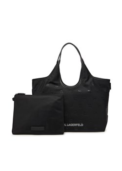 Torebka KARL LAGERFELD A3W30116 Czarny ze sklepu eobuwie.pl w kategorii Torby Shopper bag - zdjęcie 184916476