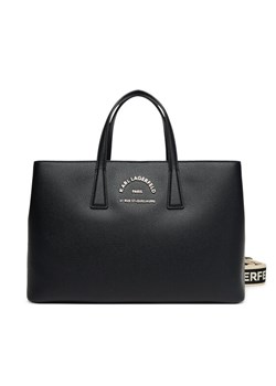 Torebka KARL LAGERFELD A3W30315 Czarny ze sklepu eobuwie.pl w kategorii Torby Shopper bag - zdjęcie 184916525