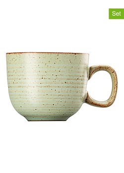 Thomas Filiżanki (6 szt.) &quot;Thomas Clay&quot; w kolorze zielonym do espresso - Ø 6,8 cm ze sklepu Limango Polska w kategorii Dzbanki i zaparzacze - zdjęcie 184917465