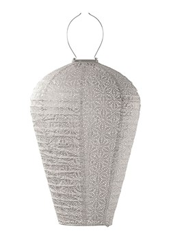 Lumiz Lampion solarny LED w kolorze szarobrązowym - wys. 50 x Ø 35 cm ze sklepu Limango Polska w kategorii Oświetlenie - zdjęcie 184917749