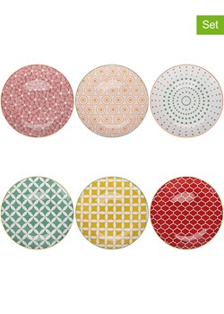 Villa d´Este Talerze (6 szt.) &quot;Confusion&quot; ze wzorem na owoce - Ø 19 cm ze sklepu Limango Polska w kategorii Naczynia - zdjęcie 184917948