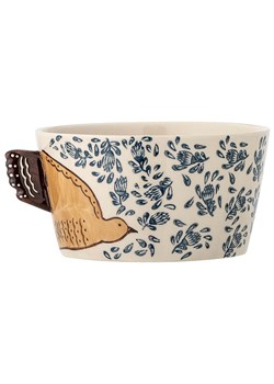 Bloomingville Miska &quot;Hezha&quot; w kolorze niebiesko-kremowym - Ø 13 cm ze sklepu Limango Polska w kategorii Naczynia - zdjęcie 184918368