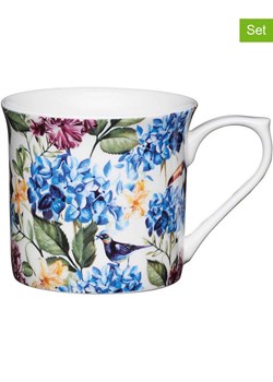 Mikasa Kubki (2 szt.) &quot;Country Floral&quot; w kolorze niebiesko-żółtym - 300 ml ze sklepu Limango Polska w kategorii Dzbanki i zaparzacze - zdjęcie 184918448