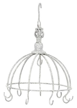 POSIWIO Dekoracja wisząca w kolorze białym - wys. 28 x  Ø 22 cm ze sklepu Limango Polska w kategorii Dekoracje - zdjęcie 184918718