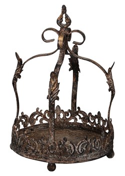 POSIWIO Taca w kolorze szarym - wys. 31 x  Ø 23 cm ze sklepu Limango Polska w kategorii Dekoracje - zdjęcie 184918719