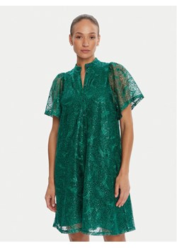 Bruuns Bazaar Sukienka koktajlowa Palm Philly BBW4541 Zielony Loose Fit ze sklepu MODIVO w kategorii Sukienki - zdjęcie 184920948