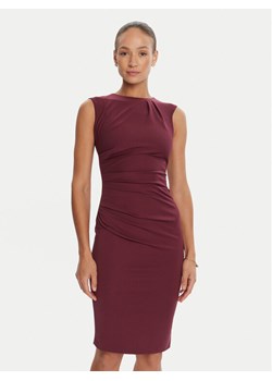 Rinascimento Sukienka koktajlowa CFC0125332003 Bordowy Slim Fit ze sklepu MODIVO w kategorii Sukienki - zdjęcie 184920956