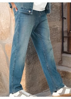Sinsay - Jeansy loose fit - turkusowy ze sklepu Sinsay w kategorii Jeansy męskie - zdjęcie 184923869