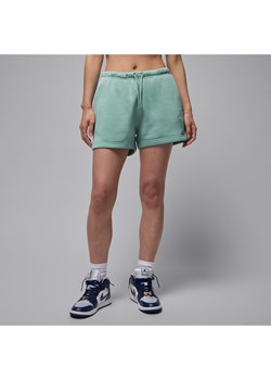 Spodenki damskie Jordan Brooklyn Fleece - Zieleń ze sklepu Nike poland w kategorii Szorty - zdjęcie 184925268