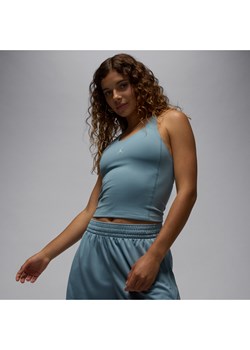 Damska koszulka bez rękawów Dri-FIT Jordan Sport - Szary ze sklepu Nike poland w kategorii Bluzki damskie - zdjęcie 184925335