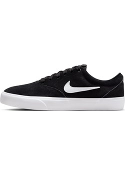 Buty damskie Nike Charge Suede - Czerń ze sklepu Nike poland w kategorii Trampki damskie - zdjęcie 184925349