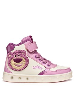 Sneakersy Geox J Skylin J568WG 0BCKN C8F1M M Écru ze sklepu eobuwie.pl w kategorii Buty sportowe dziecięce - zdjęcie 184927785