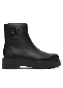 DKNY Botki Binyamin K3529944 Czarny ze sklepu MODIVO w kategorii Botki - zdjęcie 184928106