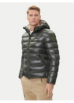 Blauer Kurtka przejściowa 25WBLUC02079 Zielony Regular Fit ze sklepu MODIVO w kategorii Kurtki męskie - zdjęcie 184928147