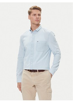 Tommy Hilfiger Koszula MW0MW39431 Błękitny Regular Fit ze sklepu MODIVO w kategorii Koszule męskie - zdjęcie 184928188