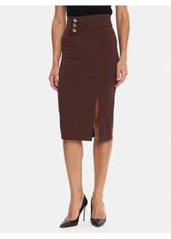 Rinascimento Spódnica ołówkowa CFC0126167003 Brązowy Slim Fit ze sklepu MODIVO w kategorii Spódnice - zdjęcie 184928189