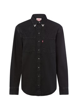 Levi's Damska bluzka dżinsowa Kobiety Jeansy czarny jednolity ze sklepu vangraaf w kategorii Koszule damskie - zdjęcie 184928938